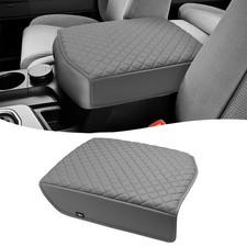 Fits Toyota Tundra 2007-2013 Sequoia 2008-2022 Center Console Armrest Cover Gray