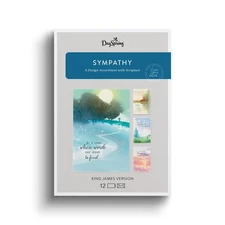 DaySpring - When Words are Hard to Find - 4 Watercolor Greeting Card Design A...