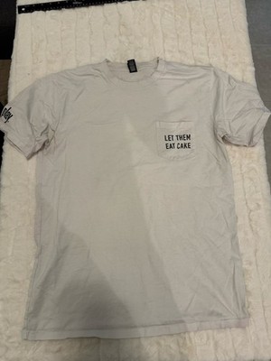 Forplay Let Them Eat Cake Graphic T-Shirt Sz L Funny Art Tee Bangladesh
