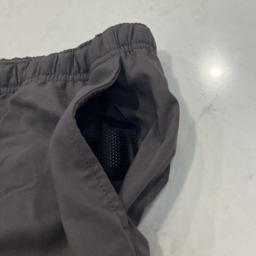 prAna NEW Mens XL x 5" Stretch Zion Pull On Shorts Dark Iron Stretch UPF Hiking - 第 5/9 張圖片