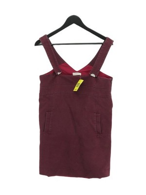 Ba&sh Trägerkleid/Latzhose Midikleid in Rot