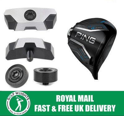 Ping G440 LST SFT MAX Driver Fairway Hybrid Golfschläger Kopfgewichte 4-39 g UK