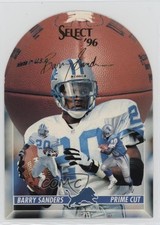 1996 Select Prime Cuts /1996 Barry Sanders #9 HOF 5i2