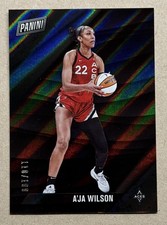 Aja Wilson 2025 Prizm Black Friday Exclusive WNBA Black Prizm /199 Las VegasAces