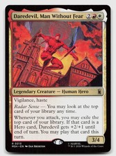 Daredevil, Man Without Fear 213 Rare Marvel Super Heroes Magic: The Gathering NM