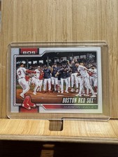 Topps 2024 Series One Boston Red Sox Team Card #198 Base Set Baseball MLB