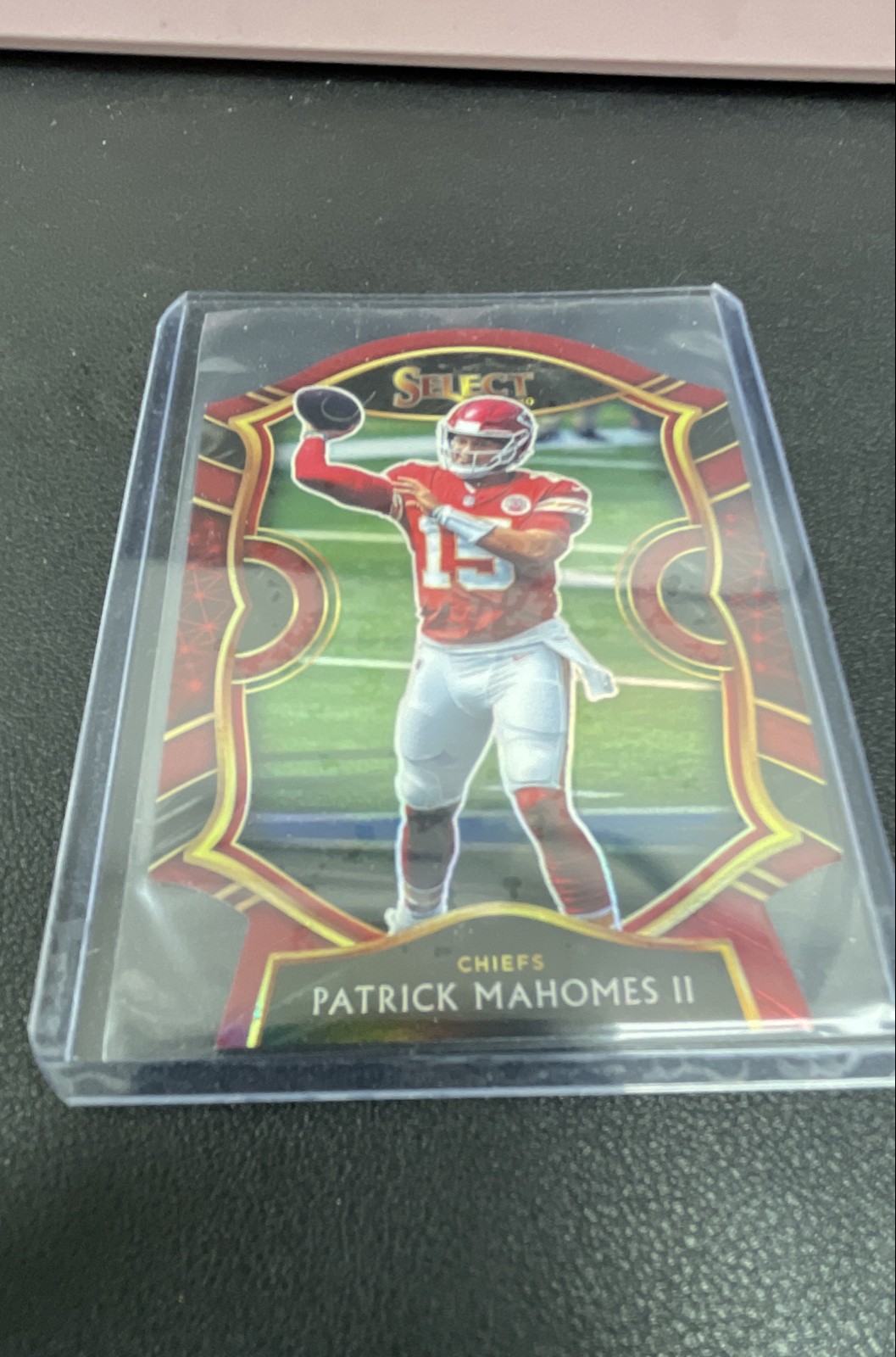 2020 Panini Select - Concourse Patrick Mahomes II #2 Red Prizm Die-Cut