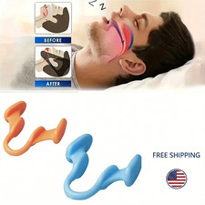 2PCS Silicone Anti Snoring Nose Clips Sleep Aid Breathing Device