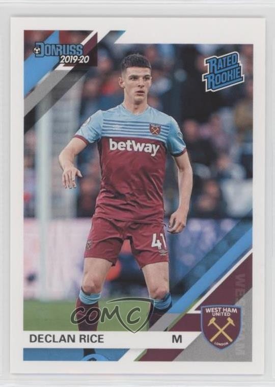 2019-20 Panini Chronicles Donruss Premier League Declan Rice #179 hj5