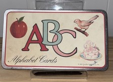 Vintage Alphabet cards 2005 In Tin Packaging Complete