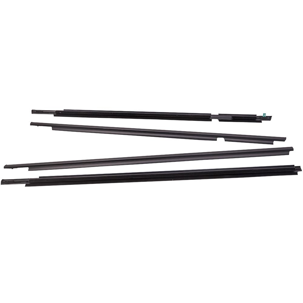 4× ABS Door Weatherstrips Moulding Trim For Lexus GX470 2003-2009 New Plastic