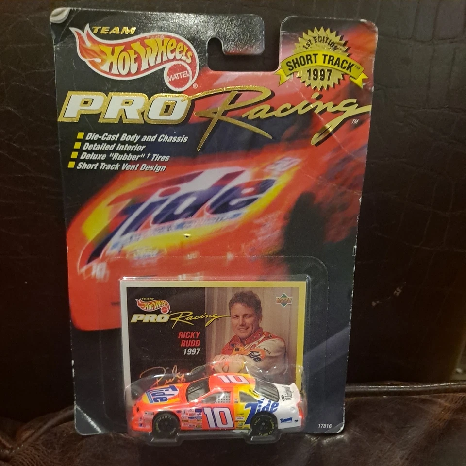 Hot Wheels Pro Racing 1997 NASCAR #10 Ricky Rudd PISTA CURTA 1ª EDIÇÃO 1:64 - Imagem 4 de 4