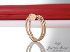 Cartier Ring Juste un Clou Doppelt Rosegold 750 Diamanten 2017 Gr 53 B4210852