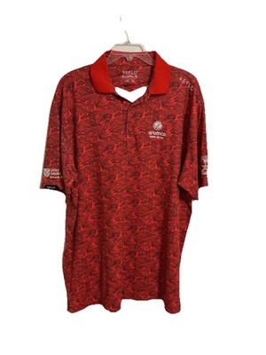Reflo Golf Polo  Men s Aramco Team Golf Saudi Series Size 2XL