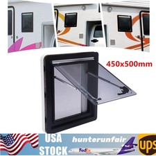 RV Caravan Vent Hatch Hinged Window Extrapolated Ventilation Window for Caravan