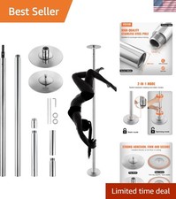 Professional Dancing Pole, Spinning Static Da...