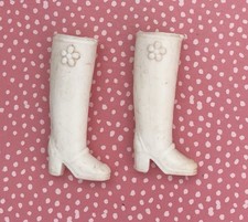 Daisy Doll Mary quant White Boots HTF
