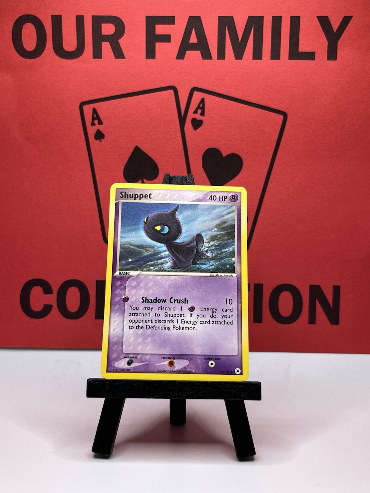 Shuppet 72/101 EX Hidden Legends Regular Common 2004 Pokemon TCG