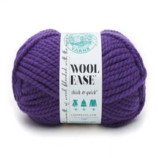 Wool-Ease Thick & Quick Yarn, Soft and Bulky Yarn for Knitting, Crocheting, a...