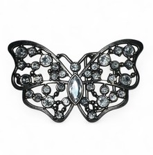 Novelty Belt Buckle Beaded Butterfly Interchangeable Large u