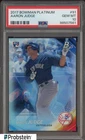 2017 Bowman Platinum #91 Aaron Judge Yankees RC Rookie PSA 10 GEM MINT