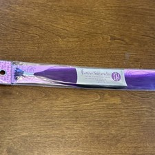 Satin Strands: Polynesian Purple 18  Premium 20 I-Tips Human Hair Extensions