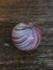 .90 German Vintage Marble Pink White Onion Skin Shooter