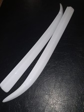 SKODA OCTAVIA 1, HEADLIGHT BROWS EYELIDS EYEBROWS ABS PLASTIC TRIMS TUNING
