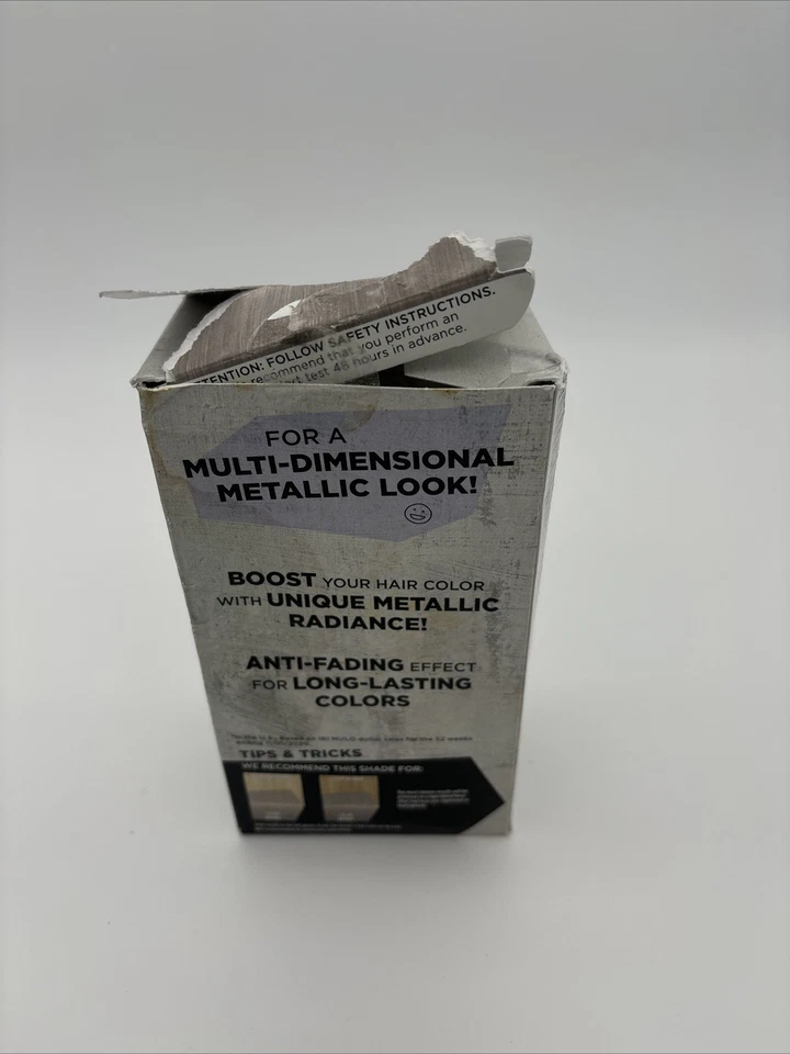 Schwarzkopf Got2b Metallics M72 Dusty Silver Permanent Dye Urban Grey Hair Color - Image 4 of 4