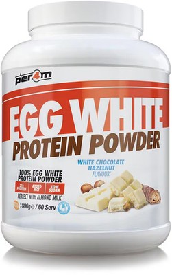 Per4m Egg White Protein, 1800 g Dose, White Chocolate Hazelnut