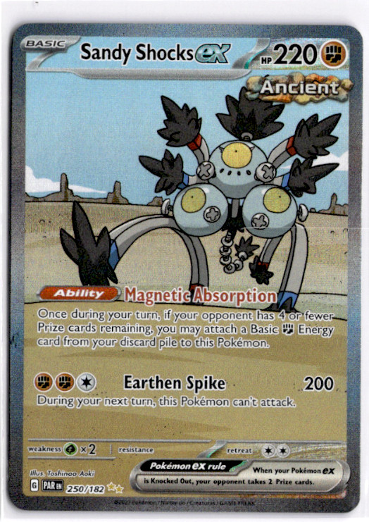 Sandy Shocks ex NM, SV04: Paradox Rift 250/182 - Holo