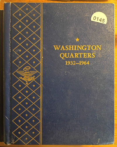 1932-1964 Washington Quarters - Whitman Bookshelf Coin Album # 9418        #0145