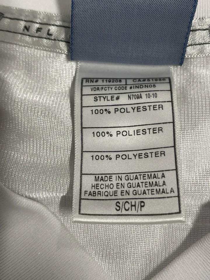 Camiseta de Colección New England Patriots Chad Ochocinco 85 Reebok On Field Talla Pequeña Foto 3 de 4