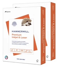 Hammermill Premium Multi-Purpose Paper, White,  8.5x11, 2 Reams (2 x 500 Sheets)
