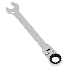 10mm  Flexible Combination Ratchet Spanner Metric Chrome Vanadium Steel Flexi