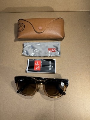 Ray-Ban Mega Hawkeye Havana Tortoiseshell Polarized  display picture 2