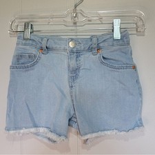 Cat  Jack Blue Jean Shorts Distressed Cut-Off Style