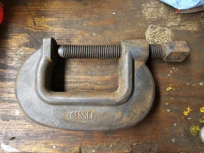 BESSEY B-HS 4 HEAVY DUTY 4'' C- CLAMP INCH IN