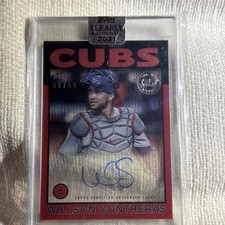 2021 Topps Clearly Auto 1986 Topps Baseball Willson Contreras /50 
