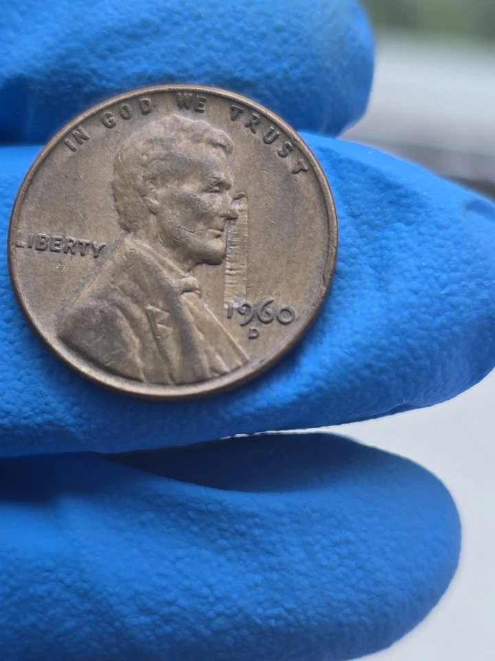 Centavo de Los EEUU de 1960 Con Error Coin - Image 2 of 4