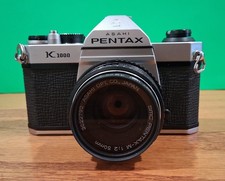Pentax Asahi K1000 35mm Film Camera W/50mm Lens