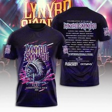 Lynyrd Skynyrd 2025 International Tour 3D T-Shirt