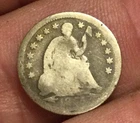 1855-O Seated Liberty Half Dime