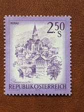 Austria 1974 MNH All World Series Landscapes Murau. 18MA