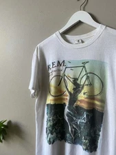 REPRINT 1985 REM band Lifes Rich Pageant, Frankfurt Tour T shirt NH10921