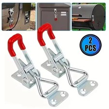 1-4PCS Heavy Duty Toggle Clamp Latch Adjustable Pull Clamp Tool Box Case