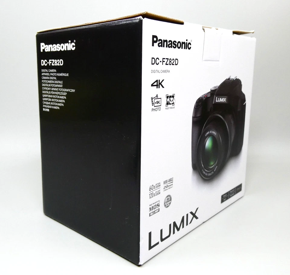Panasonic Lumix DC-FZ82D 4K 18.1MP Digital Camera - Light Use - Boxed — 第 3/4 张图片