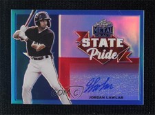 2021 Leaf Metal Draft State Pride Blue Rainbow 11/35 Jordan Lawlar Auto 0c3e