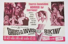 GHOST IN THE INVISIBLE BIKINI PRESSBOOK - BORIS KARLOFF - AIP - 1966