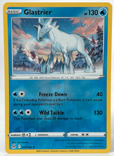 GLASTRIER Reverse Holo Rare Sword Shield Lost Origin 51/196 Pokemon